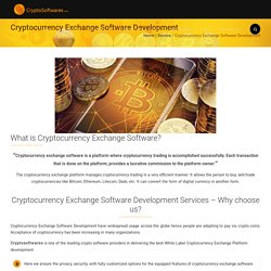 White Label Cryptocurrency Exchange Software Development Services