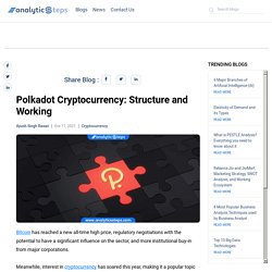 Polkadot cryptocurrency: Structure and working