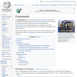 Cryptographie