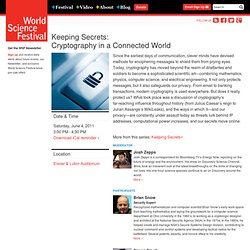 Keeping Secrets: Cryptography in a Connected World