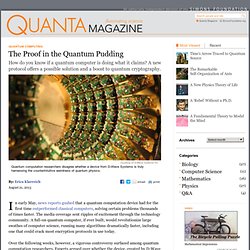 Quantum Computing Test Offers Boost to Quantum Cryptography