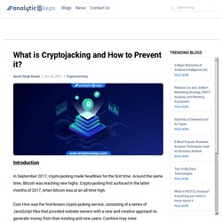 What is Cryptojacking and How to Prevent it?