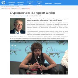 Cryptomonnaies : Le rapport Landau