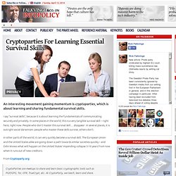 Cryptoparties For Learning Essential Survival Skills