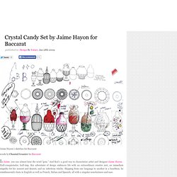 Crystal Candy Set by Jaime Hayon for Baccarat
