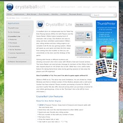 CrystalBall Lite - CrystalBallSoft