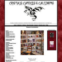 Crystals, Candles & Cauldrons - A New Kind of New Age Store
