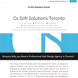 Cs Soft Solutions Toronto – Cs Soft Solutions Toronto