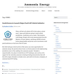 CSIRO – Ammonia Energy