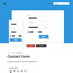 CSS Contact Form