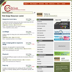 CSS Drive Web Design Resources