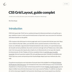 CSS Grid Layout, guide complet