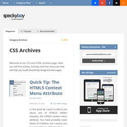 CSS & HTML