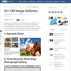 25+ CSS Image Galleries