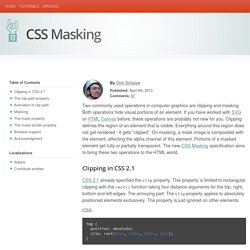 CSS Masking