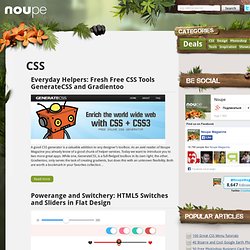 CSS - Noupe Design Blog