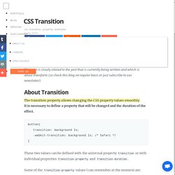 CSS Transition