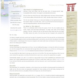 CSS Zen Garden: The Beauty in CSS Design