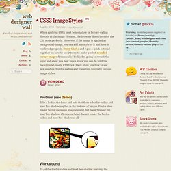 CSS3 Image Styles