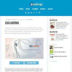 CSS3 Lightbox