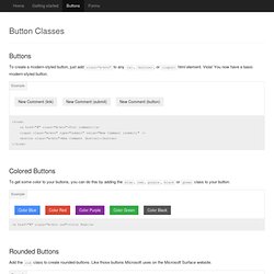 CSS3 Microsoft Modern Buttons - Buttons