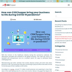 How can CSSChopper bring your business to life during COVID 19 pandemic? - CSSChopper