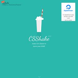 CSS Shake