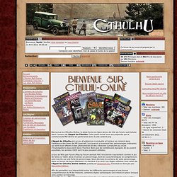 CTHULHU-ONLINE - Play by Forum