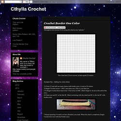 Crochet Border One Color