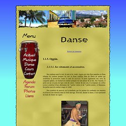 Les danses cubaines (Oggún) - Julien, professeur de Salsa à Toulouse, Blagnac et Colomiers