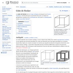 Cube de Necker