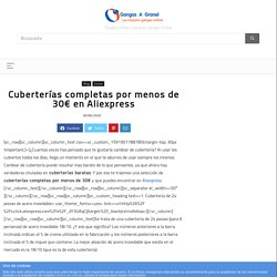 Cuberterías completas por menos de 30€ en Aliexpress - Gangas a Granel