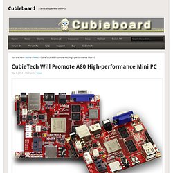 CubieTech Will Promote A80 High-performance Mini PC