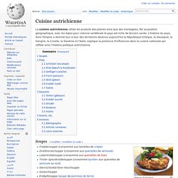 Cuisine autrichienne