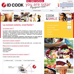 Cuisson solaire - Comment fonctionne la cuisson solaire - IDCOOK