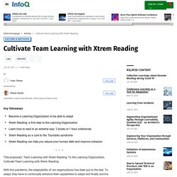 Cultivate Team Learning with Xtrem Reading