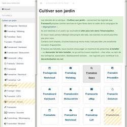 Cultiver son jardin · GitBook