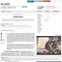 Cultura bici · ELPAÍS.com