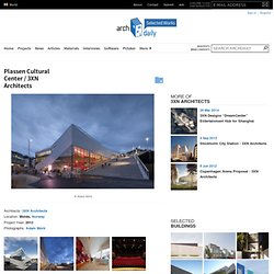 Plassen Cultural Center / 3XN Architects