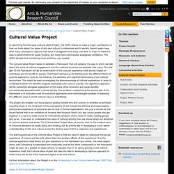 Cultural Value Project