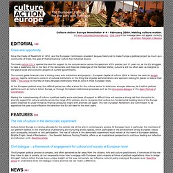 Culture Action Europe Newsletter #4 - 02/09-Mozilla Firefox