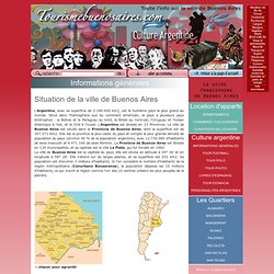 Culture argentine - Informations utiles sur Buenos Aires