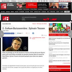 2. Culture Buissonnière : Sylvain Tesson