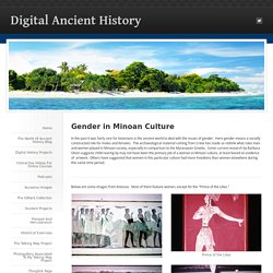 Gender in Minoan Culture - Digital Ancient History