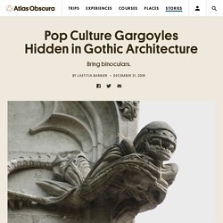Pop Culture Gargoyles Hidden in Gothic Architecture
