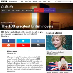 Culture - The 100 greatest British novels