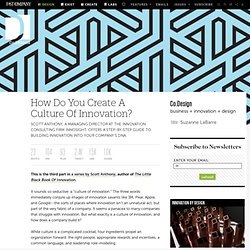 How Do You Create A Culture Of Innovation?