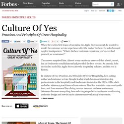 Culture Of Yes