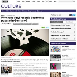 Culture - Why have vinyl records become so popular in Germany?