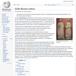 Gallo Roman